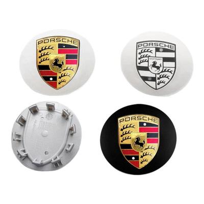 适用于保时捷轮毂盖Panamera卡宴帕拉梅拉macan718原厂轮毂彩标盖