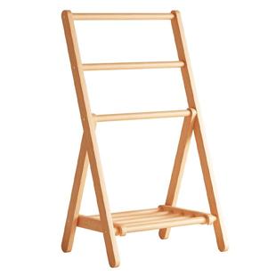 实木衣架卧室落地挂衣架家用挂衣置物架床边衣帽架房间挂衣服架子