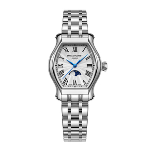 【春节不打烊】艾米龙Emile Chouriet当代奢华小福桶月相石英女表