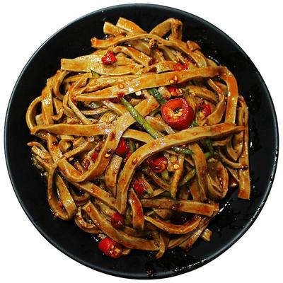 面皮醋粉岐山特产黑凉皮开袋即食