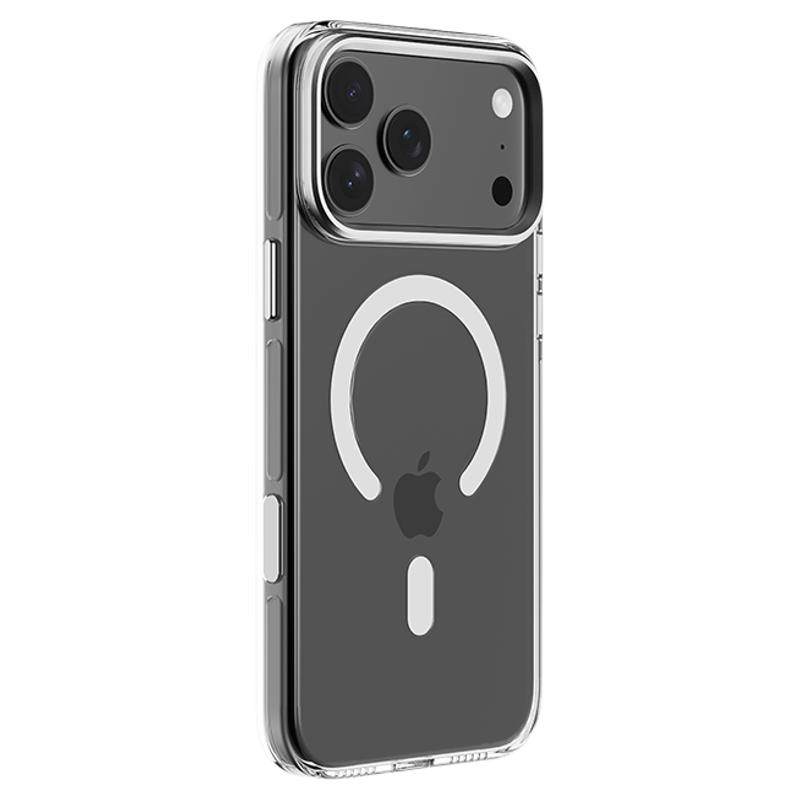 迪沃iPhone17晶甲防摔磁吸透明壳