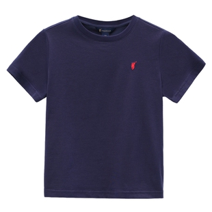 【3A抗菌 凉感 速干】POLOWALK童装男童短袖T恤26夏季莱赛尔上衣