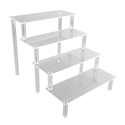 亚克力展示架盲盒收纳阶梯展示台