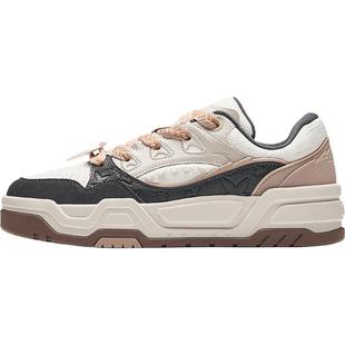 安踏微糖面包鞋丨潮流厚底圣诞配色板鞋男鞋冬季低帮时尚运动鞋