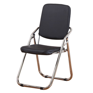 折叠椅子家用靠背椅电脑椅办公椅职员椅会议椅培训椅凳子午休闲椅