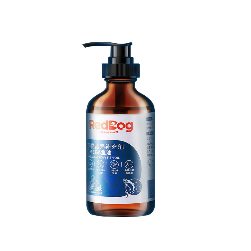 RedDog红狗进口鱼油犬猫58元1瓶