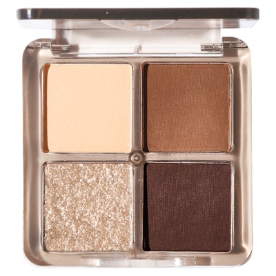 四色眼影盘网红爆款百搭大地色烟熏妆哑光珠光亮片女学生党初学者