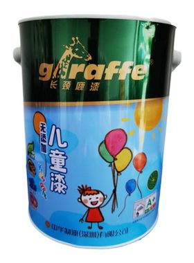 无添加环保净味耐擦洗涂料儿童漆