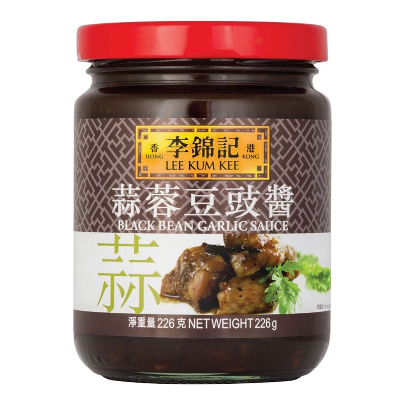 李锦记香港蒜蓉豆豉酱226g烹饪料理酱料炒煮蒜香上头爆炒商用家用