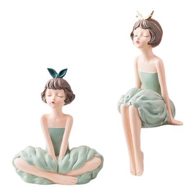 可爱女孩摆件卧室房间布置