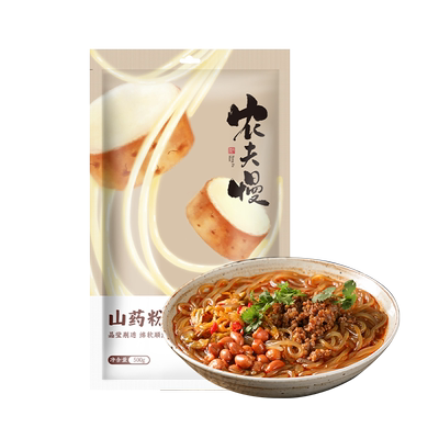 正宗山药粉条纯手工山东干货