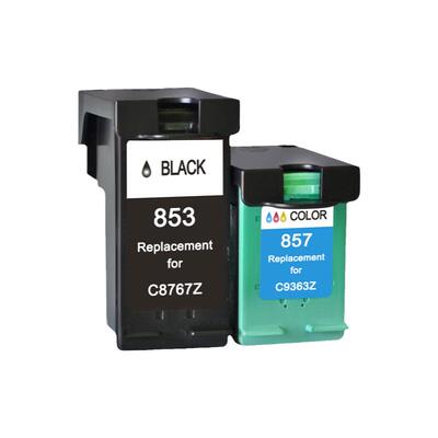 MAG适用 惠普/HP Ddskjet 460CB 5740 5940 6520 6540 6620 6830 9868喷墨打印机墨盒853 857墨水盒黑色彩色