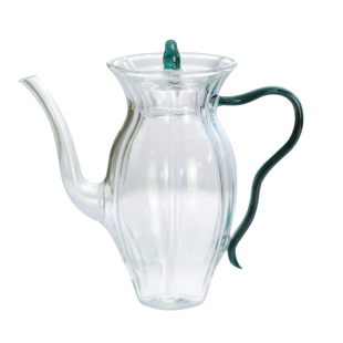 冷泡热泡茶仿宋水仙壶泡茶壶高硼硅耐高温透明花茶壶围炉煮茶茶具