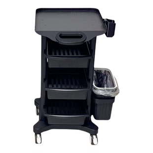 金属牙科口扫治疗车医用美容院仪器采耳设备洁牙移动多层置物架子