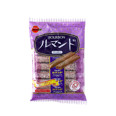 进口威化蛋卷饼干波路梦