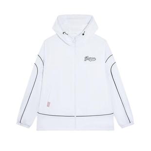 特步保暖厚外套女款2025春新款户外运动休闲夹克风衣975128160237