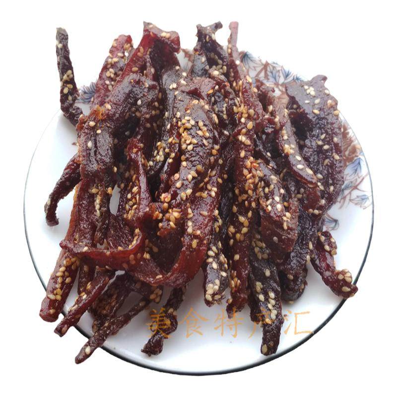 广西手撕袋装香辣牛肉干牛巴干