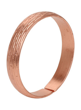 铜手镯实心女开口加厚正品民族风