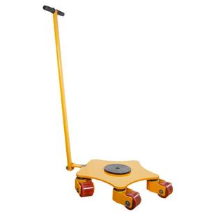 沪工万向搬运坦克车地牛小坦克重型旋转搬运车重物移位器坦克轮3T