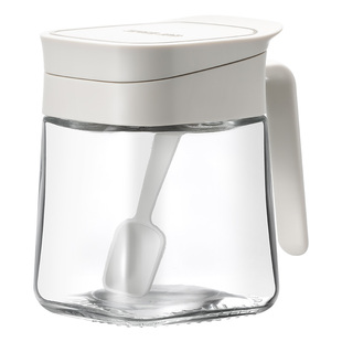 日式调料盒套装家用厨房佐料盒盐罐调味瓶罐玻璃调料瓶收纳盒糖罐