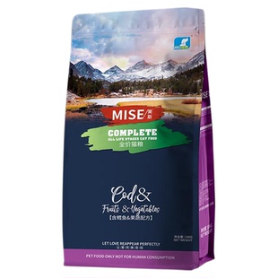 mise美斯全价鳕鱼果蔬猫粮营养布偶美短猫粮成猫幼猫专用