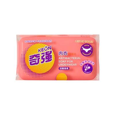 奇强内衣抑菌皂100g女士专用洗衣透明肥皂去污去血渍家用实惠装