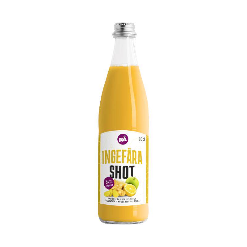 瑞典RA 生姜柠檬汁 500mL 蔬菜汁果蔬汁不加水不加糖