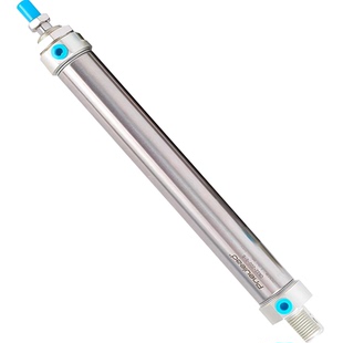 pneulead纽立得不锈钢气缸CN32-75S CN40-75S CNJ可调行程 圆气缸