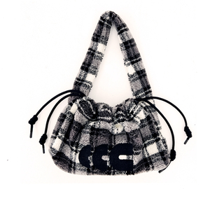 CAC印花购物袋帆布袋超轻云朵包灯芯绒大容量包包托特包