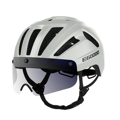 易酷达儿童青少年自行车风镜头盔