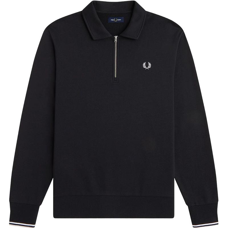 FREDPERRY半拉链卫衣简约休闲风