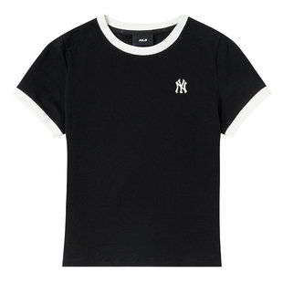 【自营】MLB短袖女装新款圆领运动服休闲透气舒适时尚潮流T恤