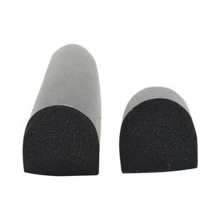 自粘D型半圆胶条配电箱三元乙丙发泡防水实心自粘海绵橡胶密封条