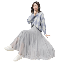 银河网纱裙子女春秋季2020年仙女裙2