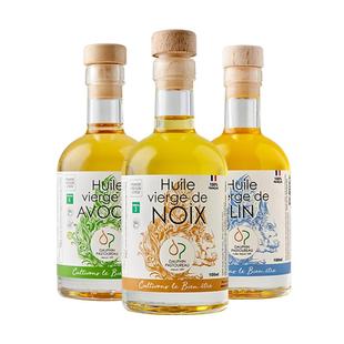 法国进口多斐核桃油儿童食用辅食油宝宝专用牛油果热炒油亚麻籽油