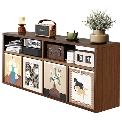 YDD非实木胡桃色电视机柜2025款