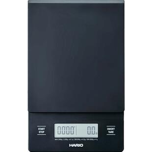 HARIO家用厨房称克重电子称手冲咖啡电子秤食物称咖啡豆称计时VST