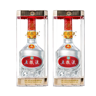 39度五粮液低度浓香型白酒500ml*2双瓶装正品高端送礼宴请收藏