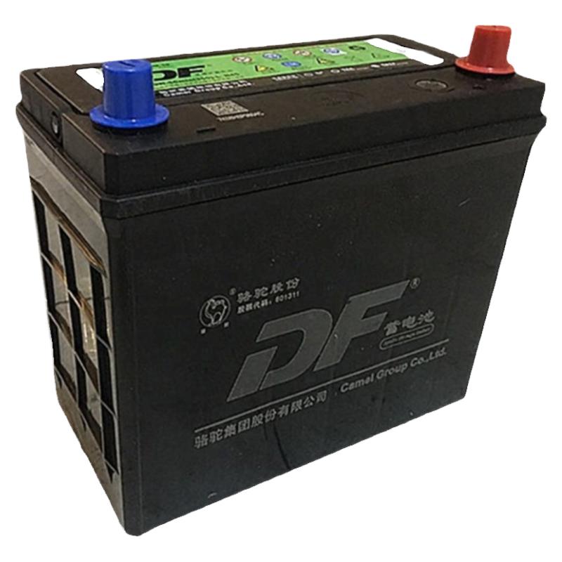 駱駝電瓶汽車蓄電池12V45AH適配長安之星面包五菱宏光東風小康1DF