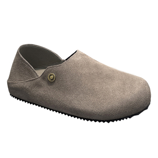 勃肯鞋男士2025新款两穿一脚蹬懒人鞋真皮软底休闲鞋低帮全包拖鞋