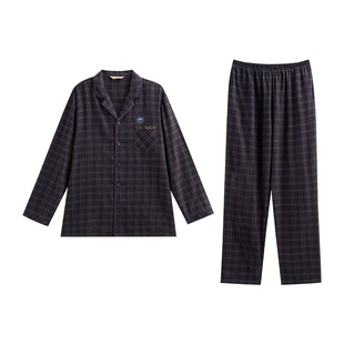 秋鹿纯棉红色睡衣女2025秋季新款情侣男本命年新年结婚家居服套装