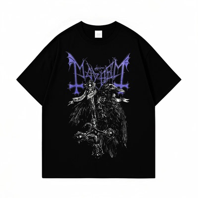 乐队印花男女款短袖T恤纯棉上衣