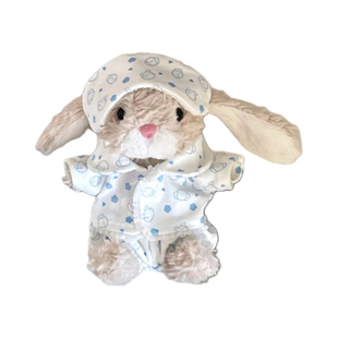 【仅衣服】jellycatyummy兔衣服13/15cm甜美小兔眼罩睡衣着替