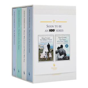 那不勒斯四部曲 HBO我的天才女友 英文原版小说 The Neapolitan Novels My Brilliant Friend 埃莱娜费兰特 进口英语书籍