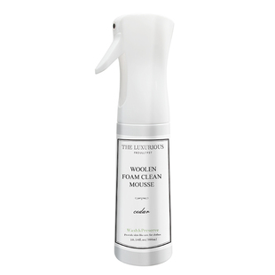 美国THE 双面呢子羊绒羊毛大衣专用干洗剂免水洗家用泡沫清洁神器