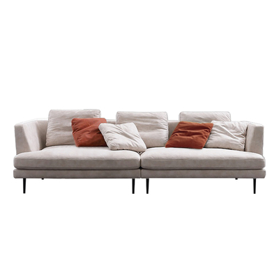 轻奢风四三羽绒乳胶科技布沙发