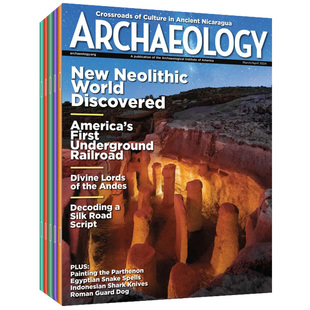 【单期/外刊订阅】Archaeology 2026/25/24年订阅6期 美国考古学科普杂志英语杂志期刊