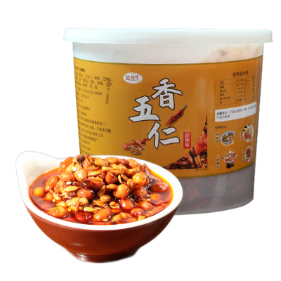 香五仁油辣椒酱下饭拌面酱调味料