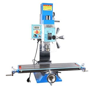 厂销小型工业钻铣机床多功能家用钻铣一体车床台式微型金属钻铣床