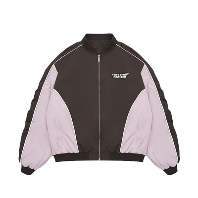 FDR原创国潮新款拼接飞行服